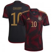 Německo MS 2022 Serge Gnabry 10 fotbalové dresy venkovní..